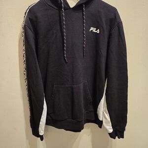 Fila Black and White Men's Sweatshirt